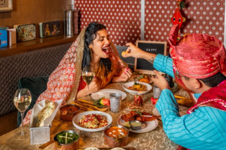 Celebrate an anniversary in The One Indian