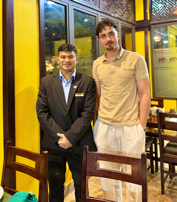 the one indian restaurant manager