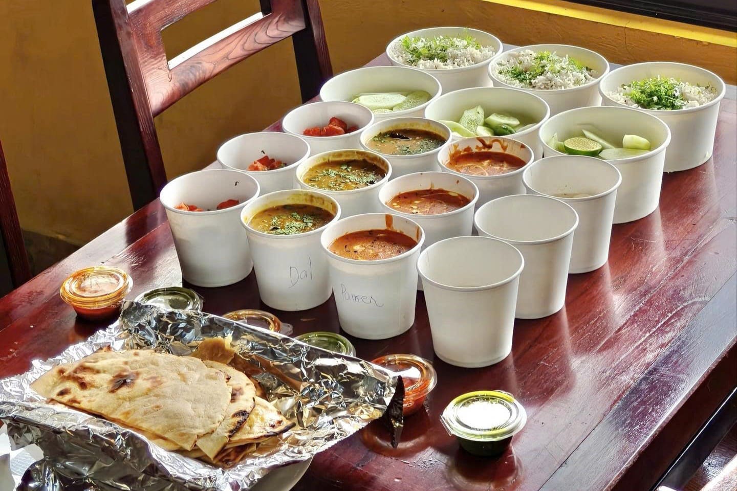deliveries from the one indian halong restaurant